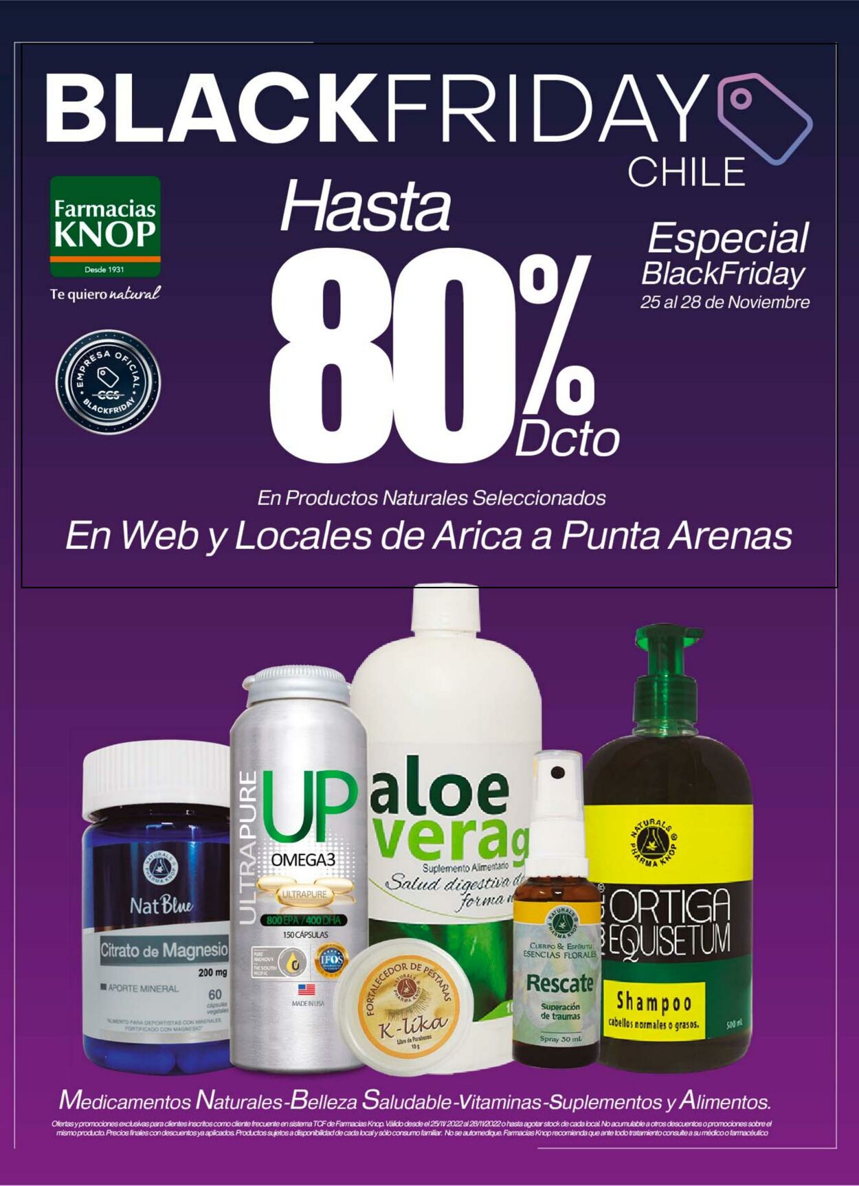 Catálogo Farmacias Knop 25.11.2022 - 28.11.2022