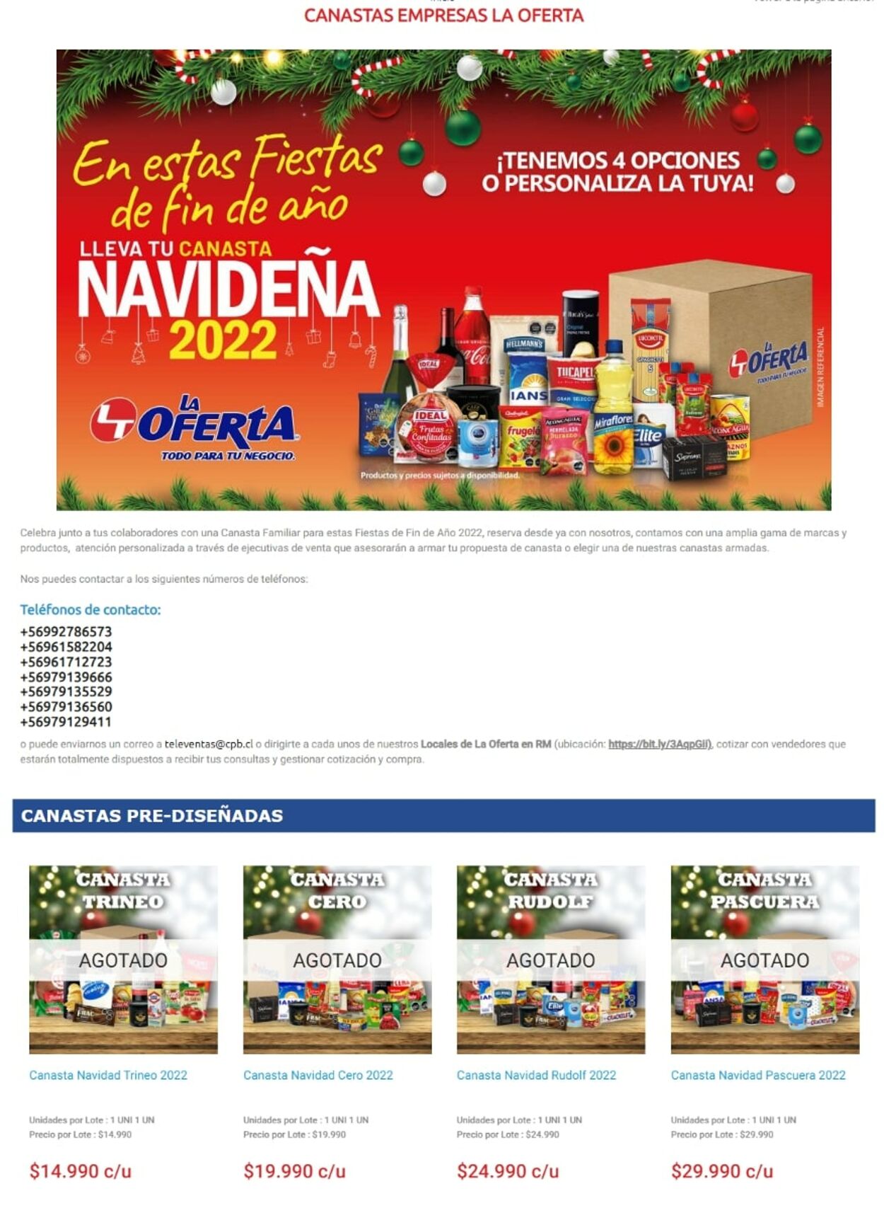 Catálogo La Oferta 17.12.2022 - 23.12.2022