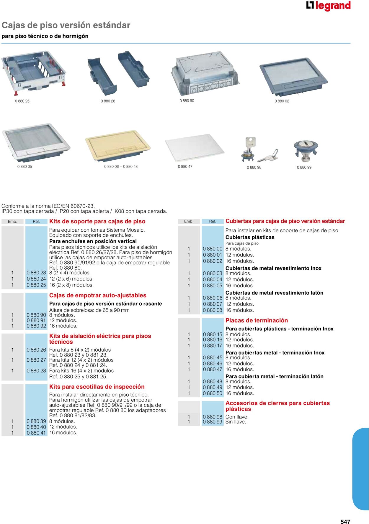 Catálogo Legrand 01.06.2023 - 30.04.2024