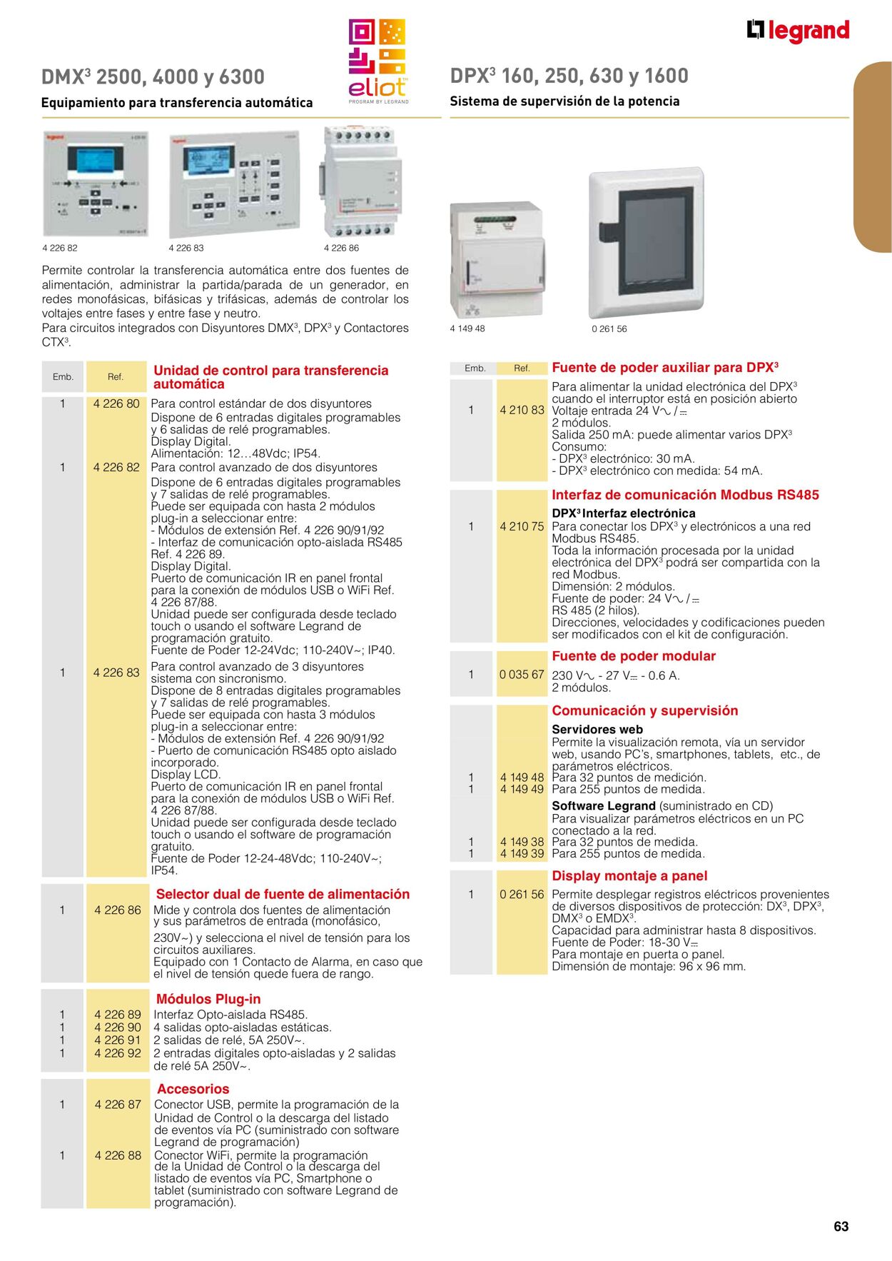 Catálogo Legrand 01.11.2021 - 31.12.2022