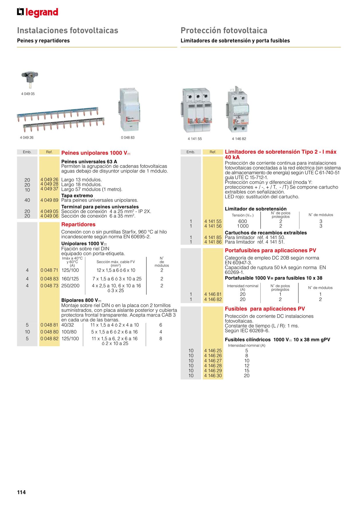 Catálogo Legrand 01.11.2021 - 31.12.2022