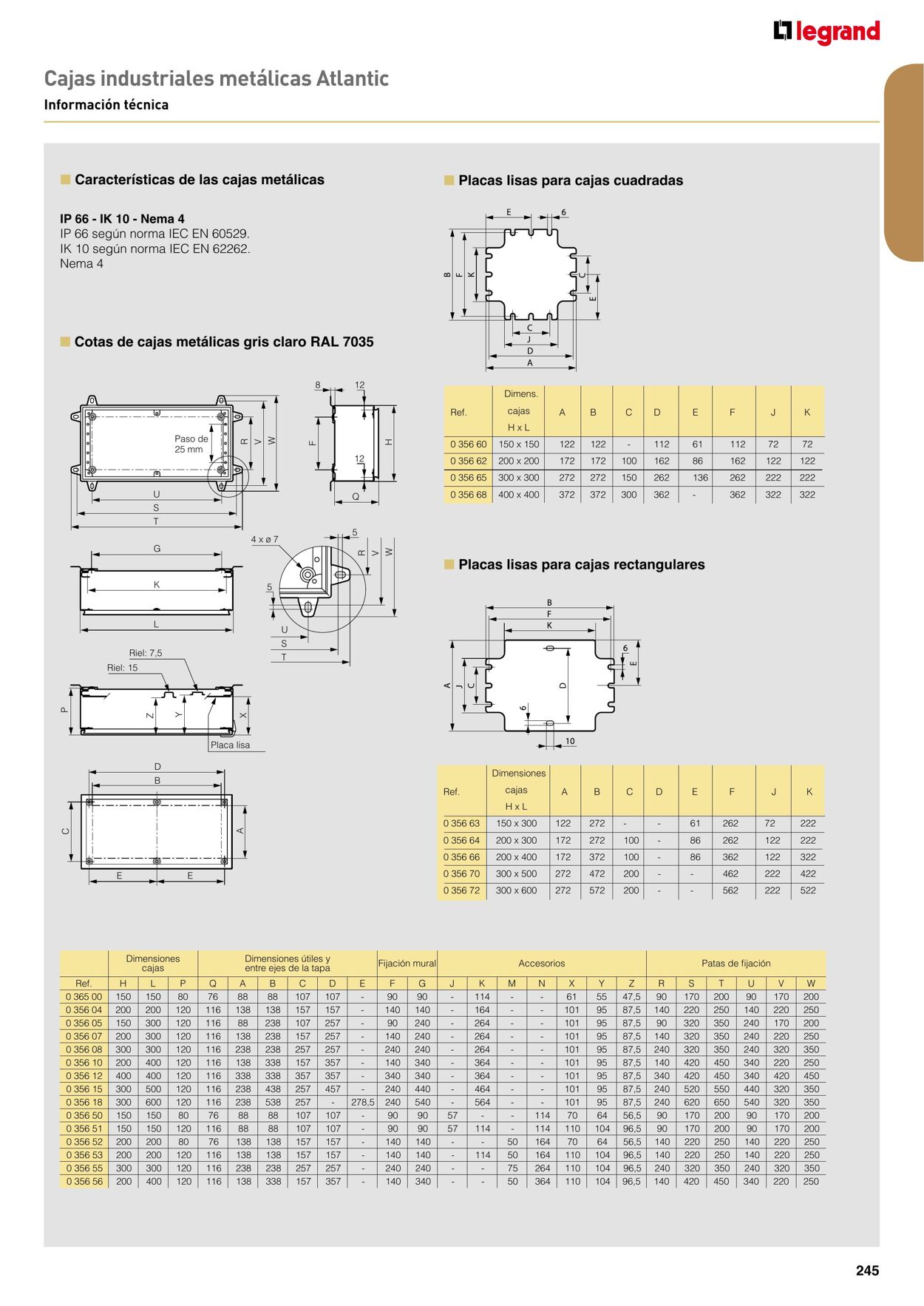 Catálogo Legrand 01.11.2021 - 31.12.2022