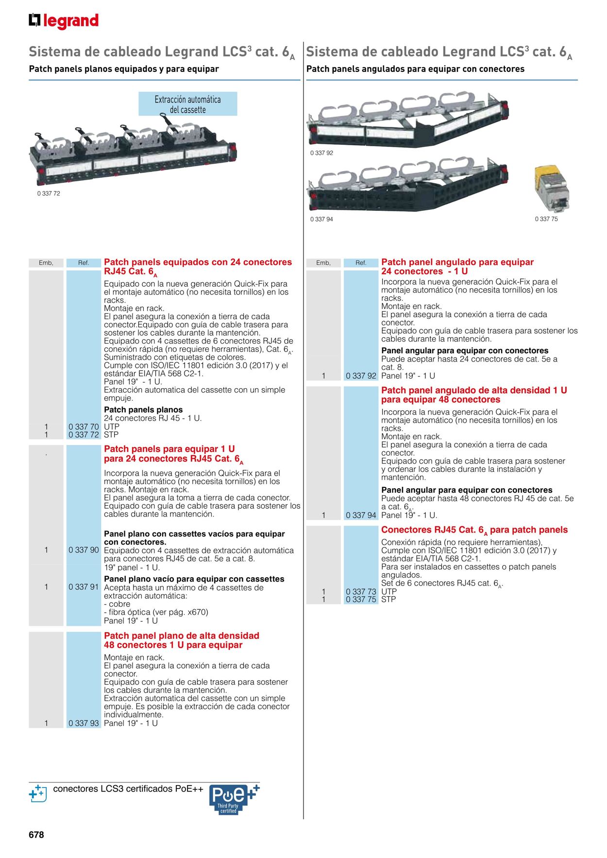 Catálogo Legrand 01.11.2021 - 31.12.2022