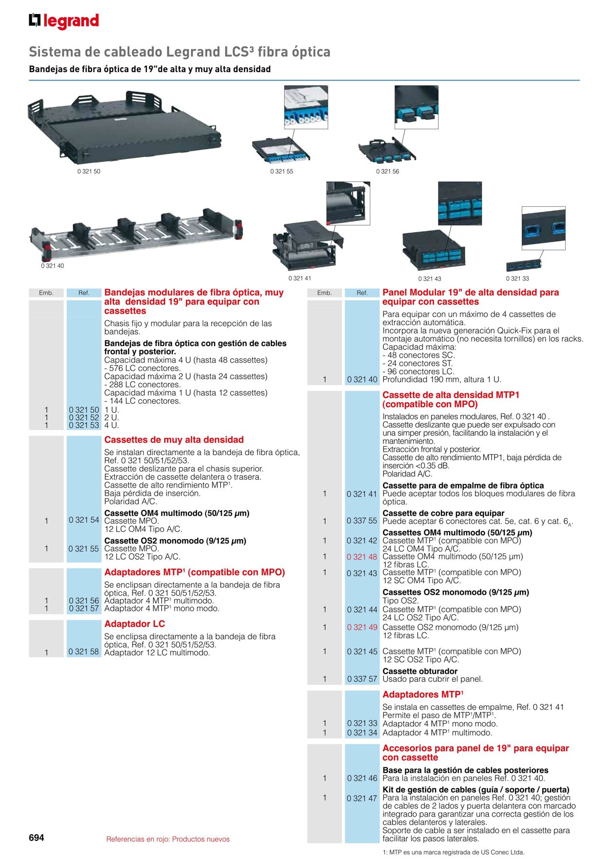 Catálogo Legrand 01.11.2021 - 31.12.2022