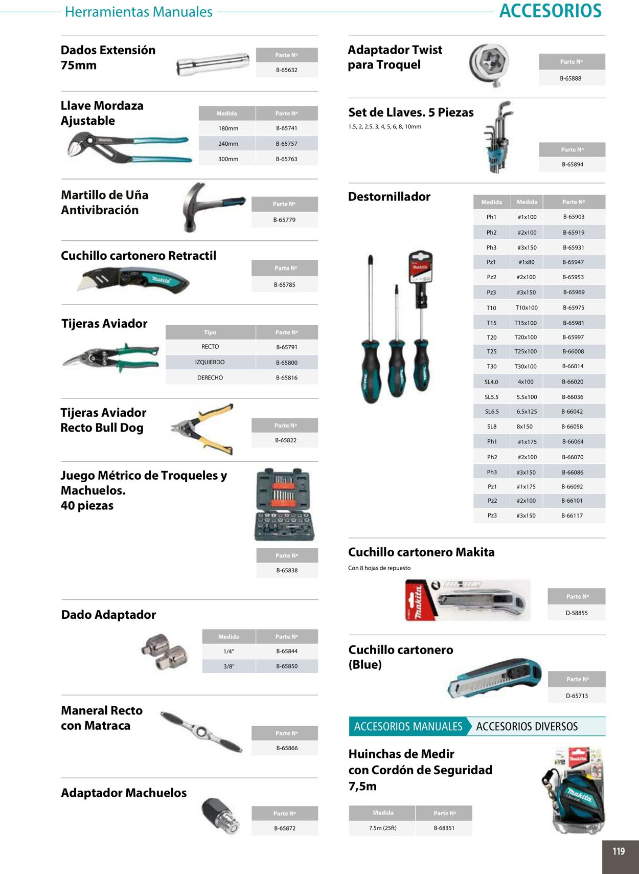 Catálogo Makita 01.01.2020 - 31.12.2020