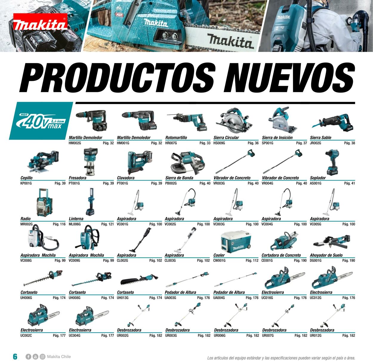 Catálogo Makita 01.01.2022 - 31.12.2022