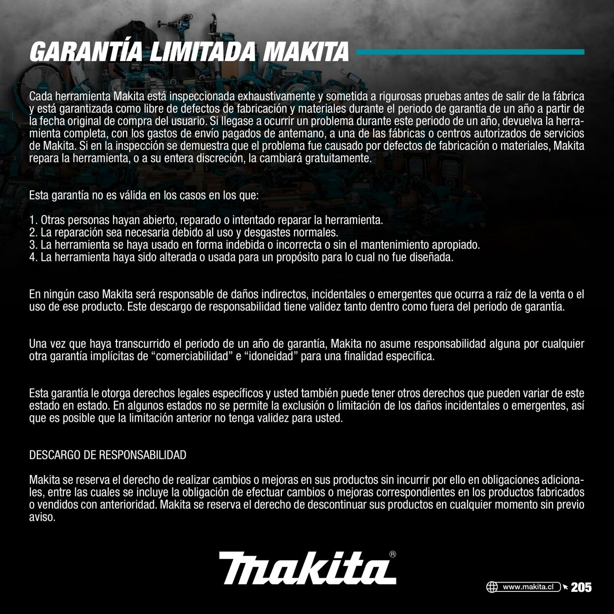 Catálogo Makita 01.01.2022 - 31.12.2022