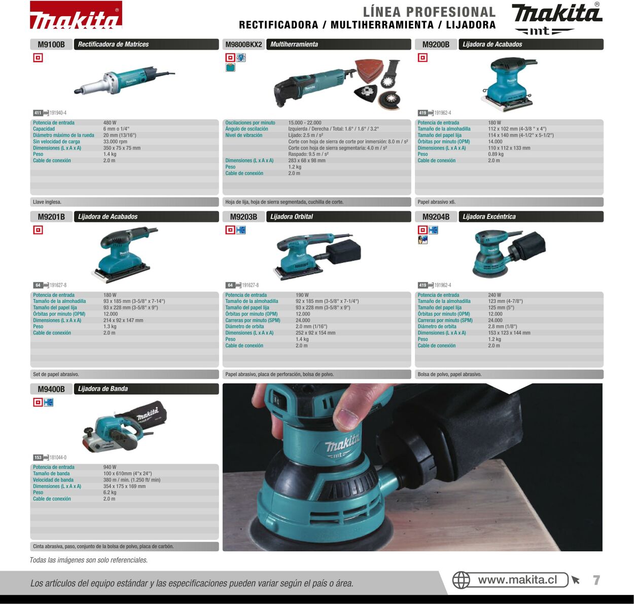 Catálogo Makita 01.01.2021 - 31.12.2021