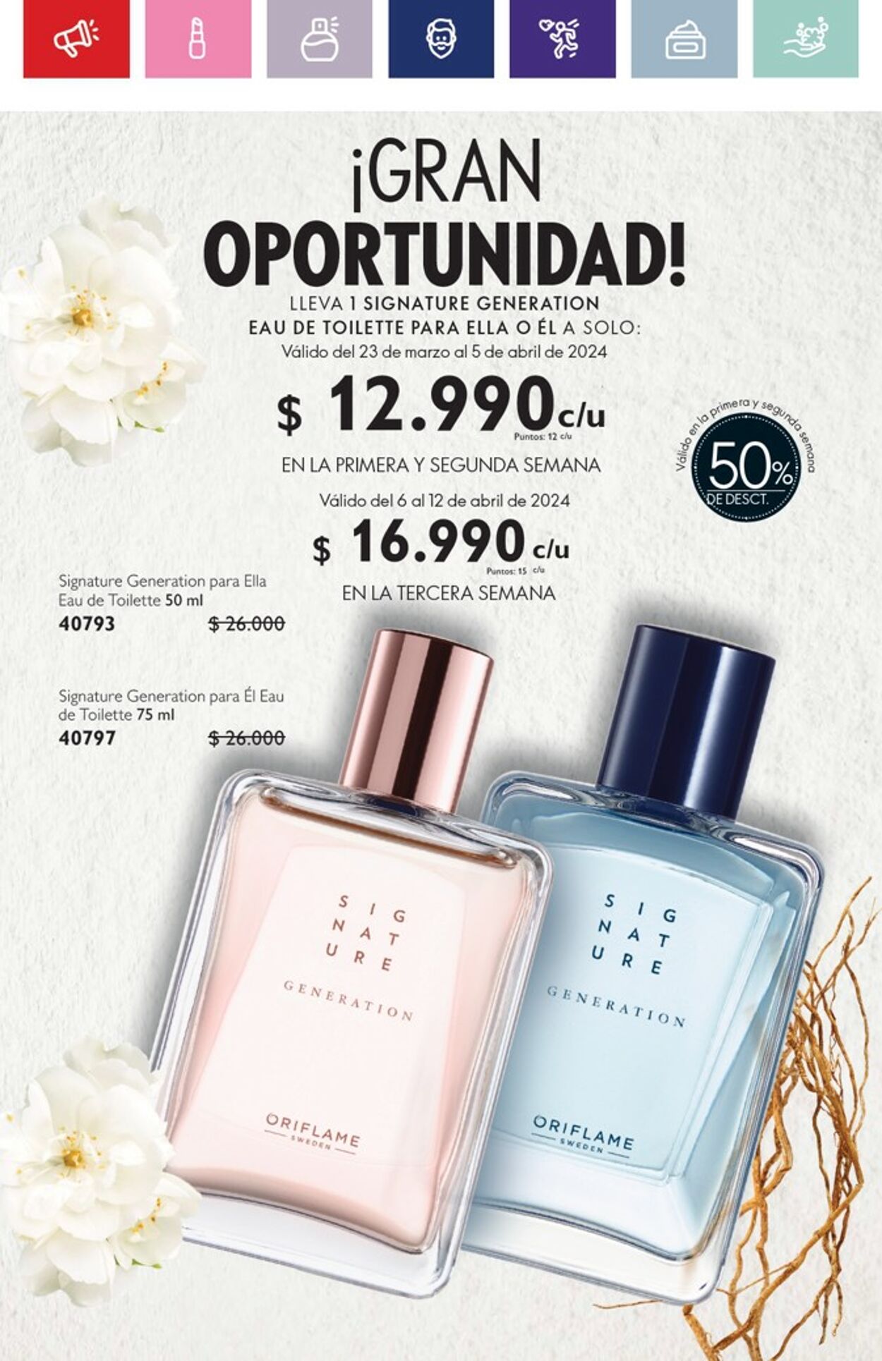 Catálogo Oriflame 23.03.2024 - 12.04.2024