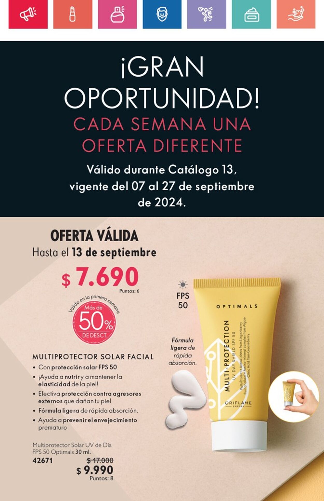 Catálogo Oriflame 07.09.2024 - 27.09.2024