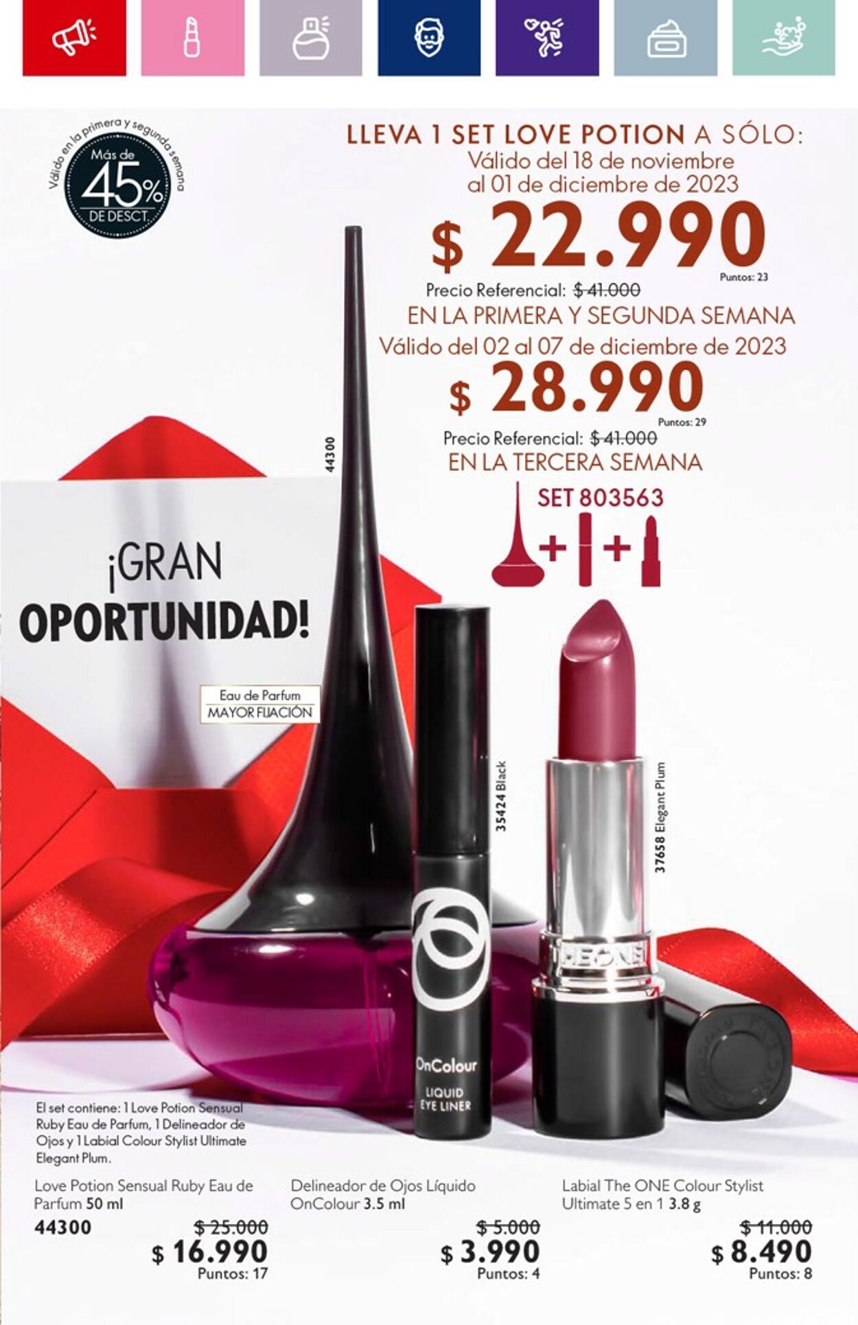 Catálogo Oriflame 18.11.2023 - 08.12.2023