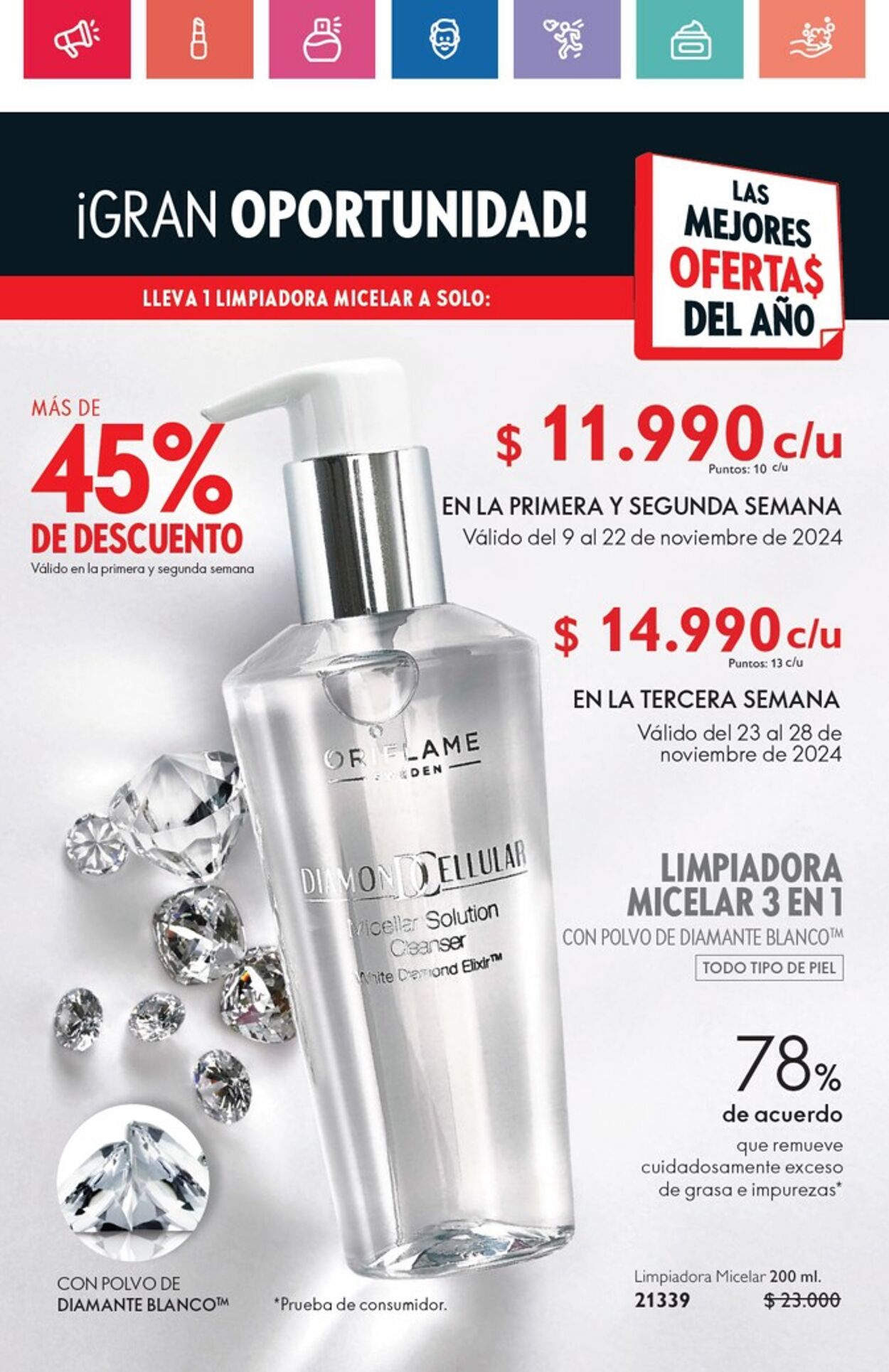 Catálogo Oriflame 09.11.2024 - 29.11.2024