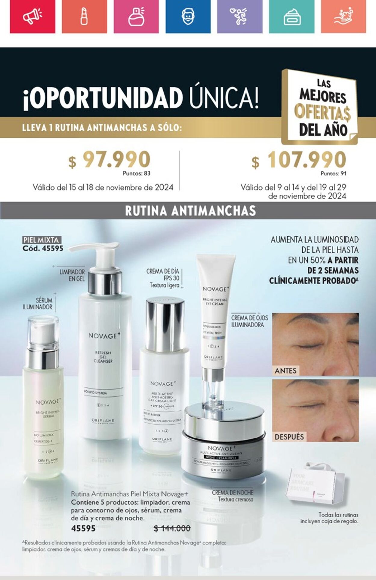 Catálogo Oriflame 09.11.2024 - 29.11.2024