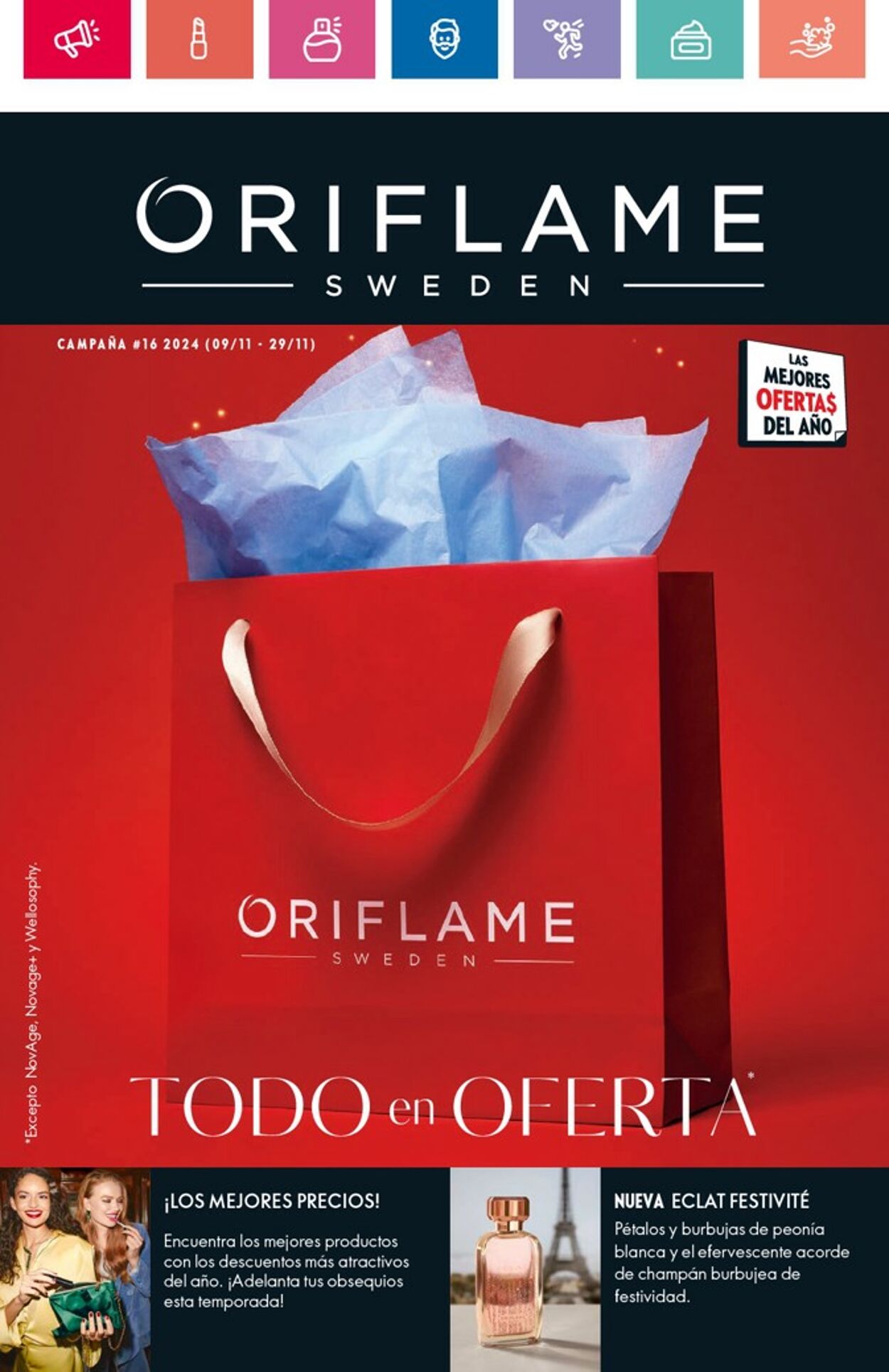 Oriflame Catálogos promocionales