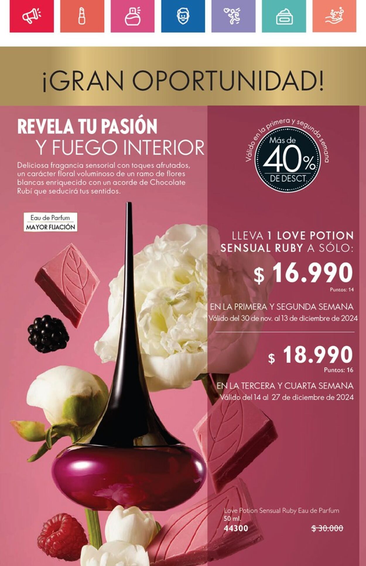 Catálogo Oriflame 30.11.2024 - 27.12.2024