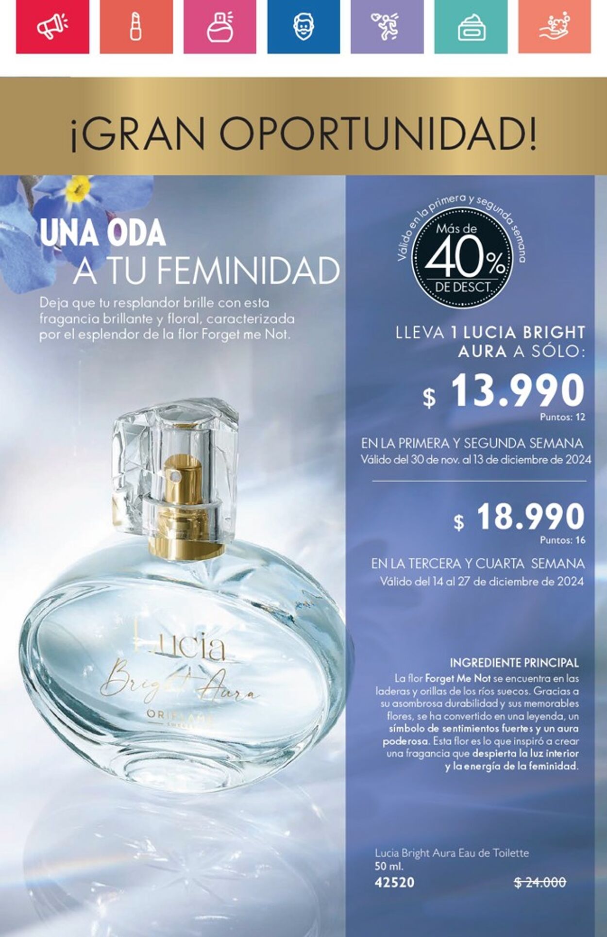 Catálogo Oriflame 30.11.2024 - 27.12.2024