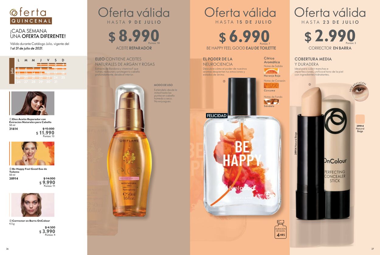 Catálogo Oriflame 01.07.2021 - 31.07.2021