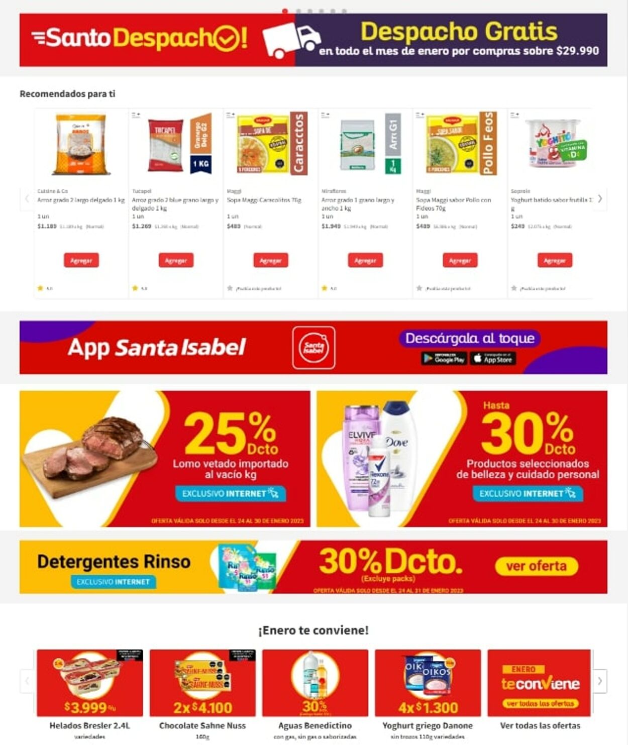 Catálogo Santa Isabel 30.01.2023 - 06.02.2023